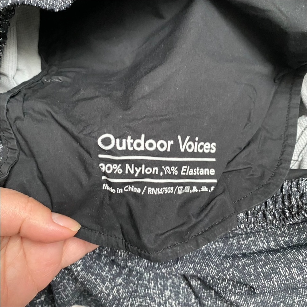 Outdoor Voices Women Performance Joggers Gray White Size Small - Picture 10 of 10